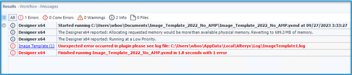 Error: 