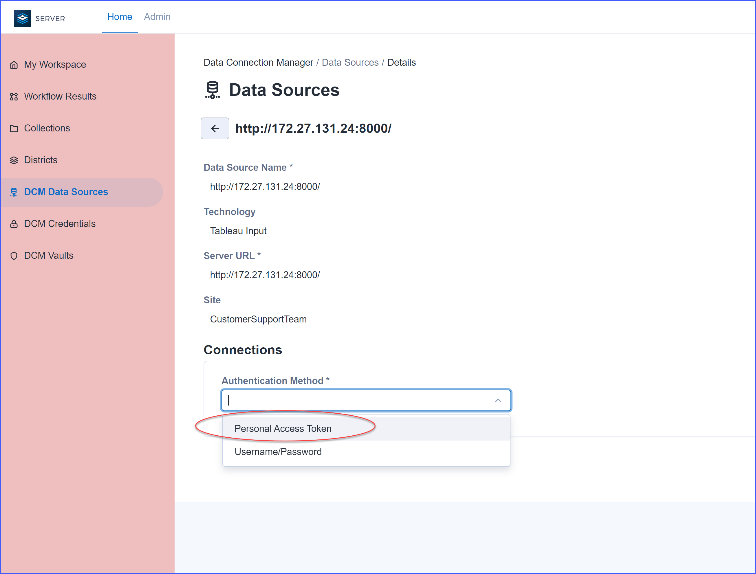 How to create a DCM Connection for Tableau Tools (and other SDK Python ...