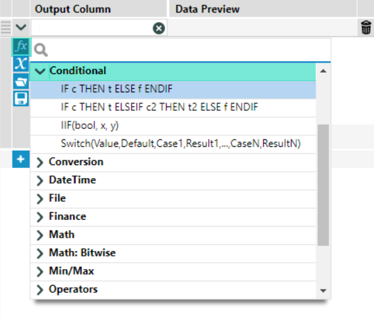 Using Conditional Statements to Change your Data