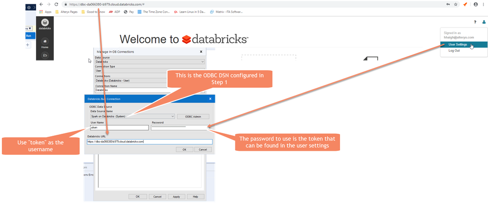 How To: Configure a Databricks Connection - Spark on Databricks non-DCM ...