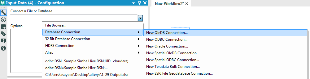 How To: Connect to an OleDB Data Source