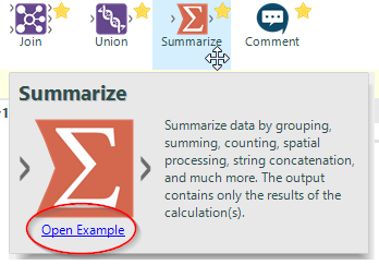 One Tool Examples