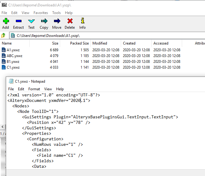Adjusting Alteryx Files for Different Versions