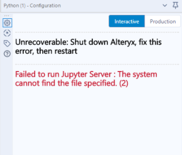 Python install fails due to lack of disk space