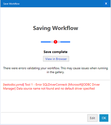 Error: Data source name not found and no default driver specified