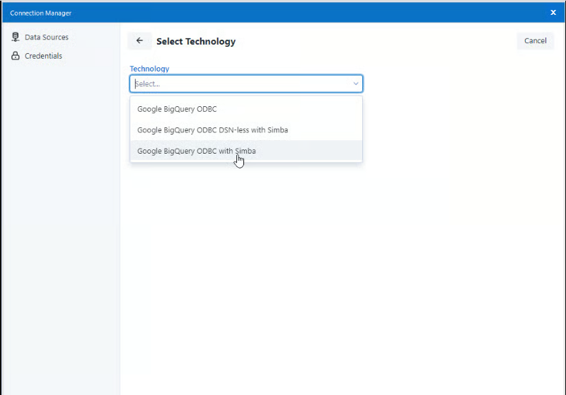 How to set up Google Big Query Bulk Write in Designer 22.3