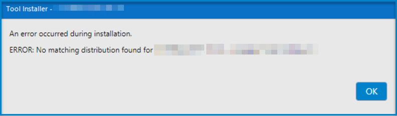 Errors Occur When Installing Packaged Tool (YXI), Alteryx Connectors