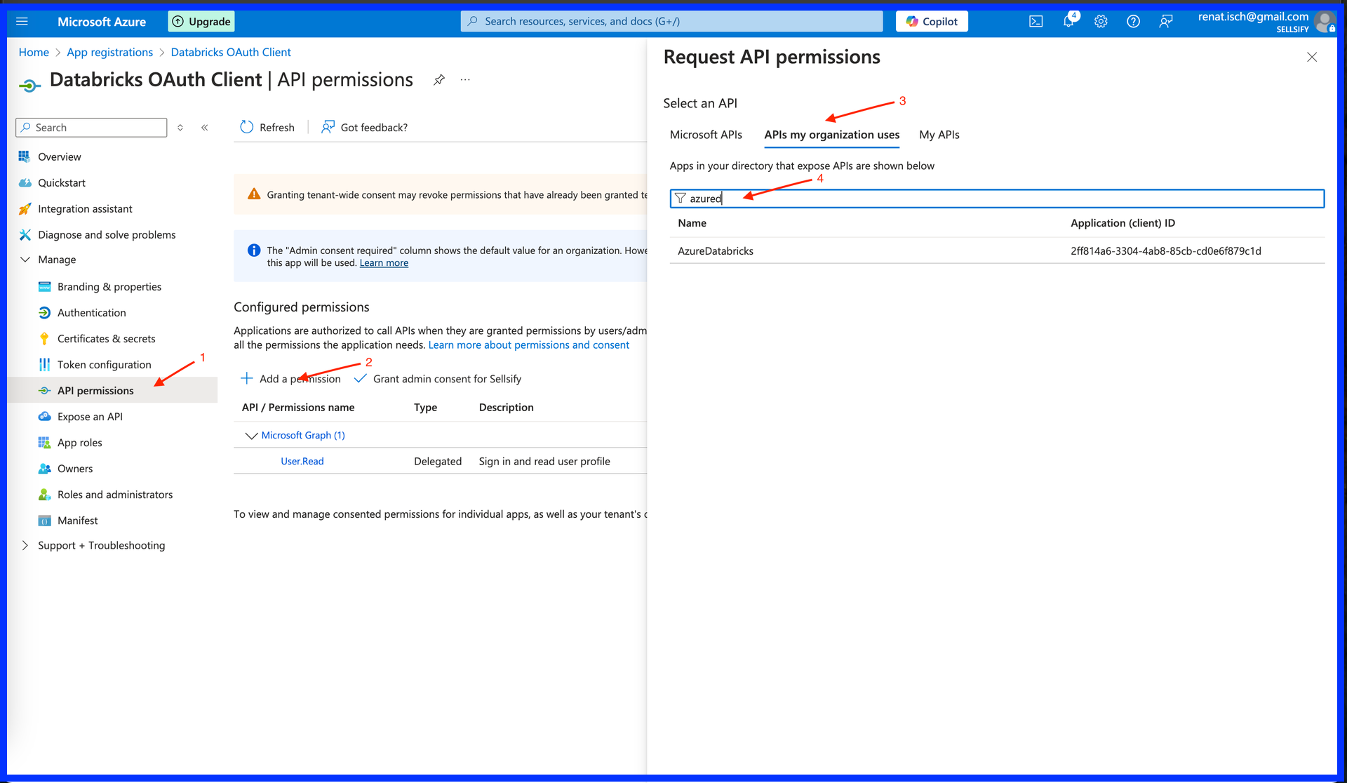 Access Azure Databricks data with your Entra ID using single tenant ...
