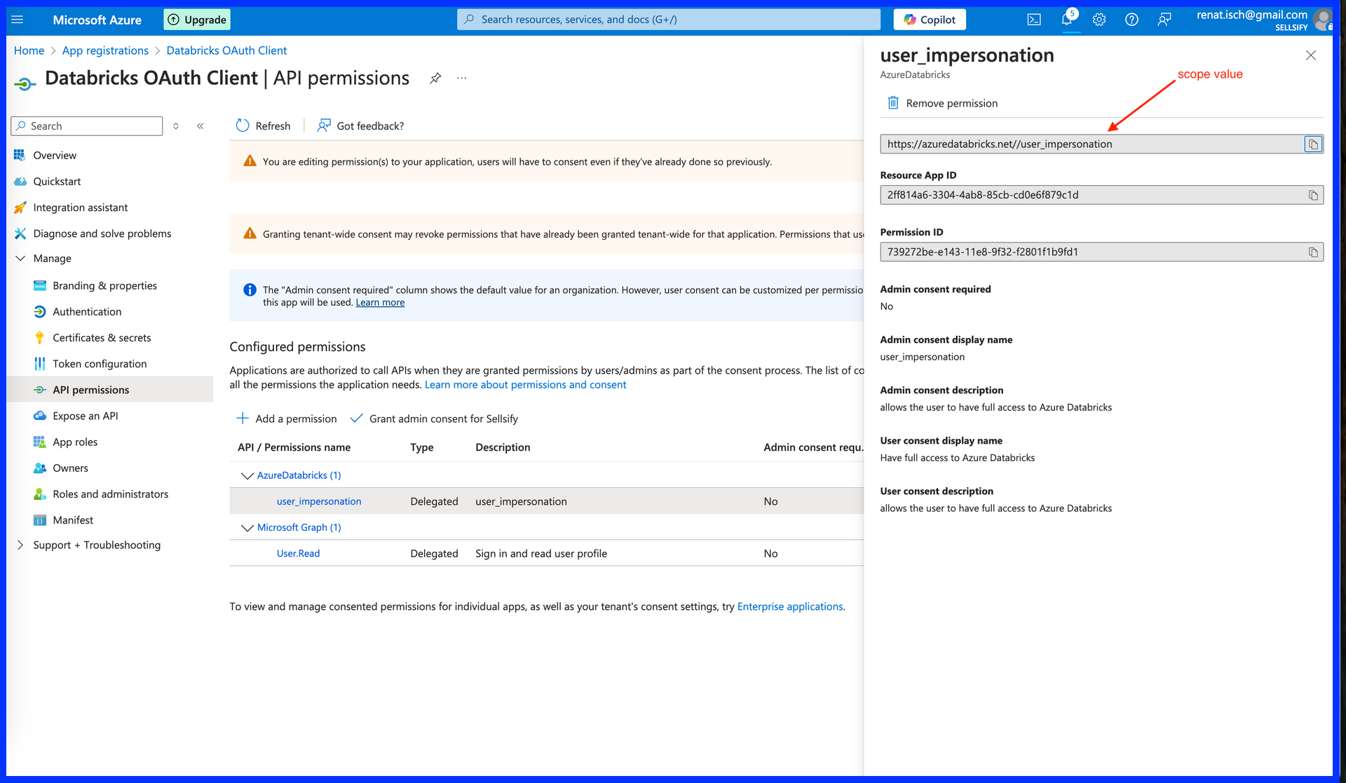Access Azure Databricks data with your Entra ID using single tenant ...