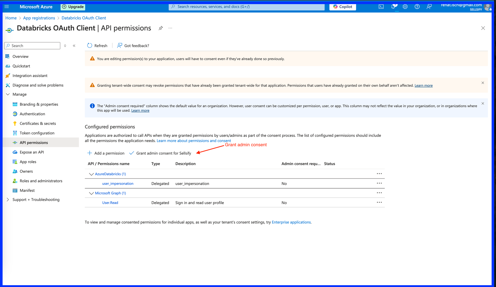 Access Azure Databricks data with your Entra ID using single tenant ...