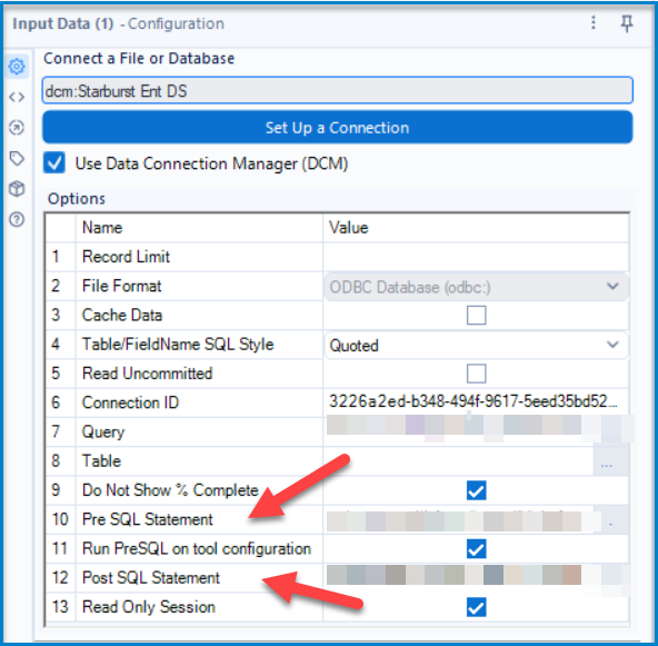 Starburst: PreSQL and PostSQL are not executed on Server if Run PreSQL ...