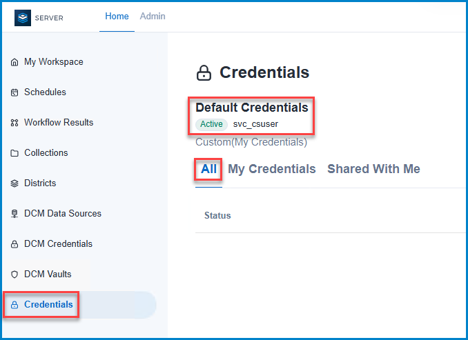 "Duplicate name already exists." Error When Creating Credentials