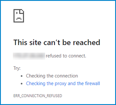 This image shows the error that says