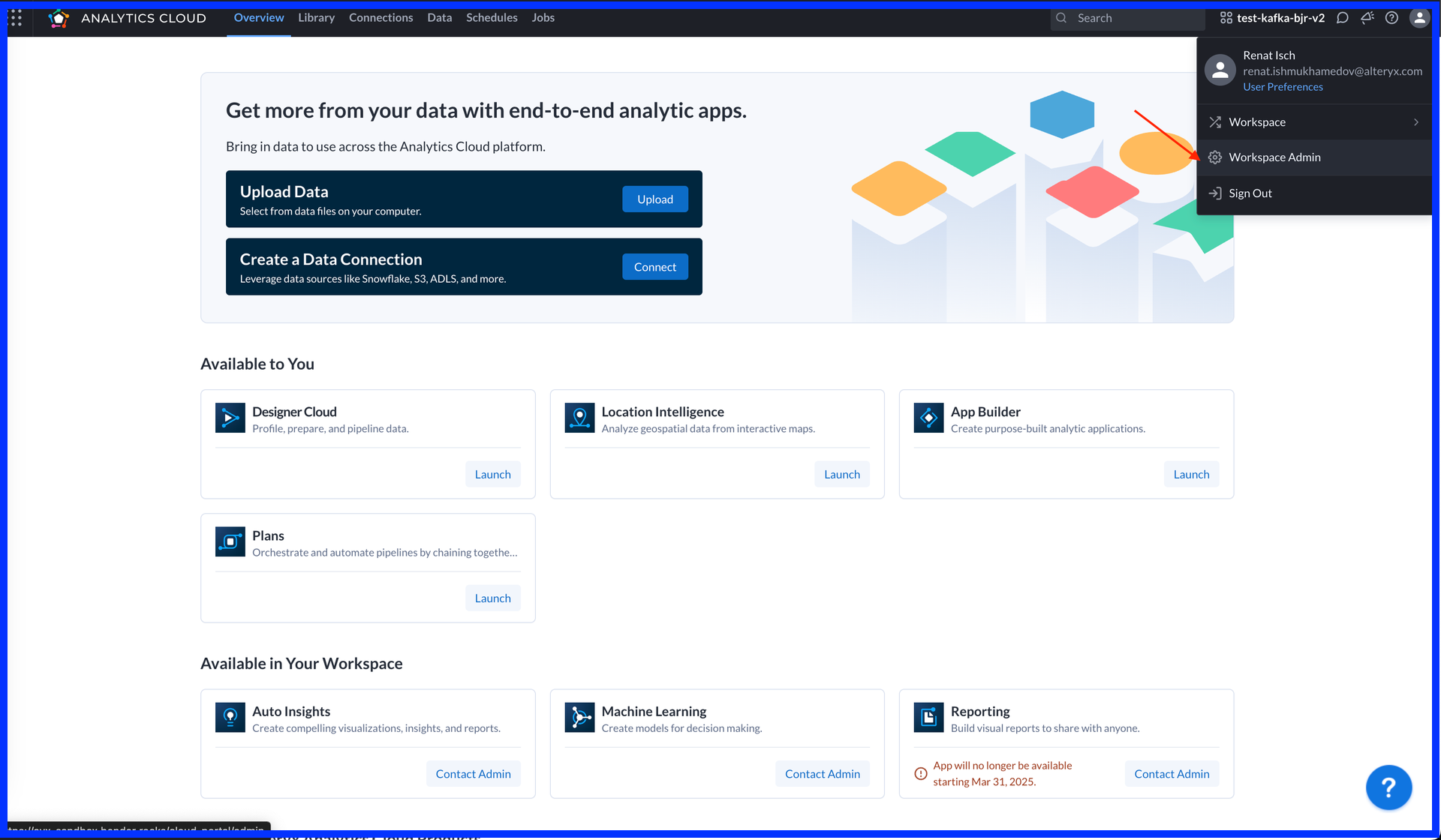 Access Databricks data with native OAuth from Alteryx One